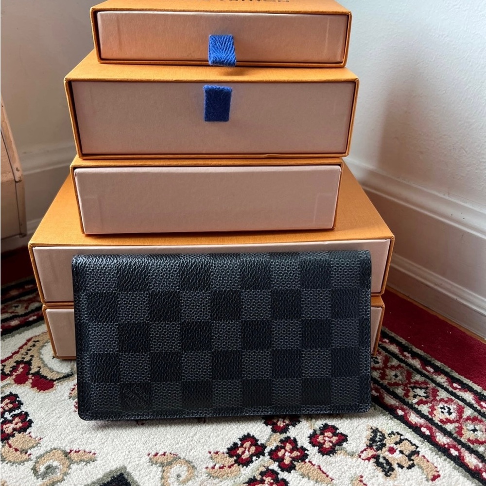 Louis Vuitton Graphite Bifold Wallet